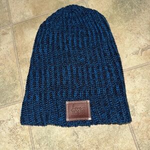 Love Your Melon Navy Knit Beanie